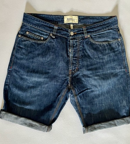 Jeans shorts leinen - jeans,