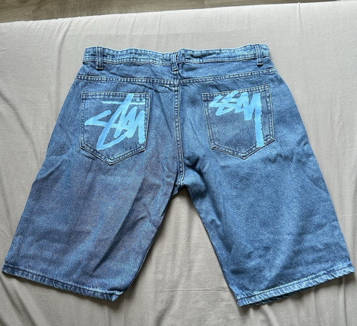 Stüssy herren denim bermuda - stüssy,