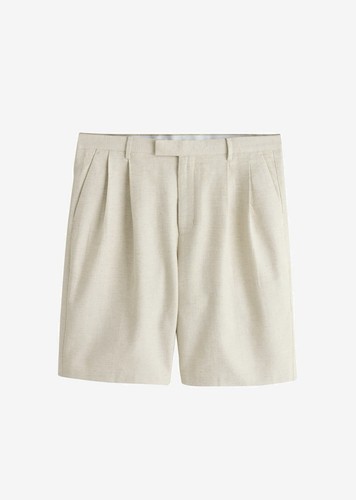 Next bermuda shorts beige - next,